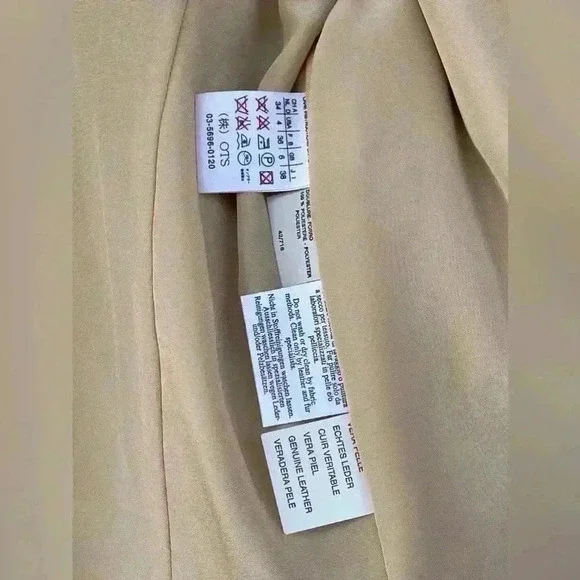 MaxMara leather jacket ruffle collar size 4